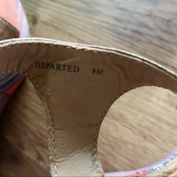 BKE Wedge Peep Toe Sandals - Picture 4 of 6